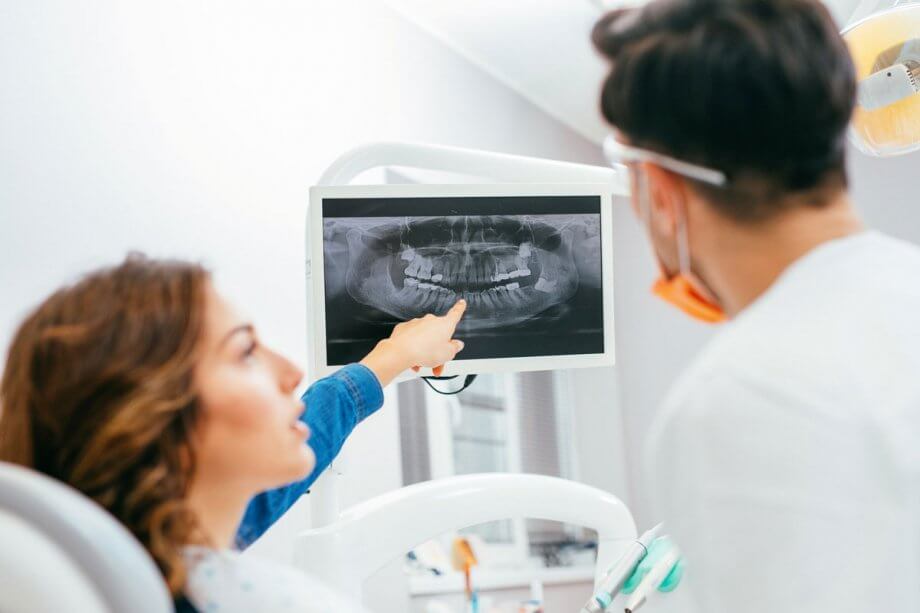 dental patient asking questions about x-rays